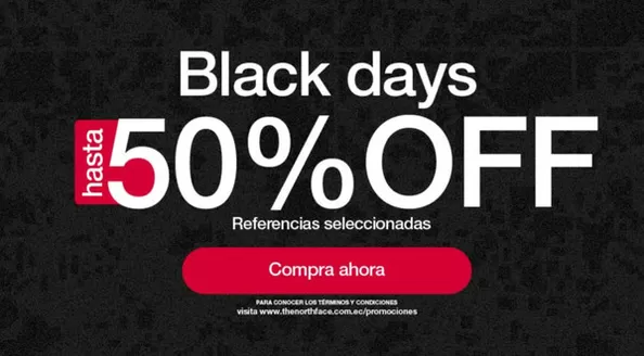 Catálogo The North Face en Cuenca | Black Days | 2026-05-29T00:00:00.000Z - 2026-05-31T00:00:00.000Z