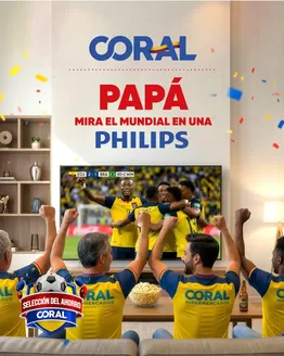 Catálogo Coral Hipermercados en Manta | Papa mira el mundial en una  | 2026-06-03T00:00:00.000Z - 2026-06-30T00:00:00.000Z
