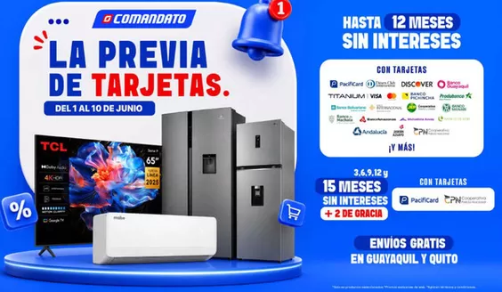 Catálogo Comandato en Cuenca | La previa de tarjetas  | 2026-06-03T00:00:00.000Z - 2026-06-10T00:00:00.000Z