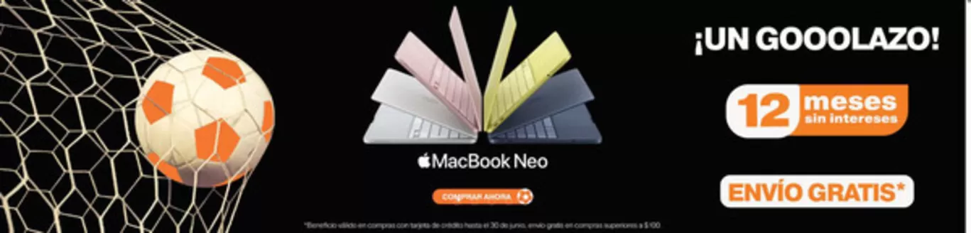 Catálogo iShop en Cuenca | Un golazo! | 2026-06-03T00:00:00.000Z - 2026-06-30T00:00:00.000Z