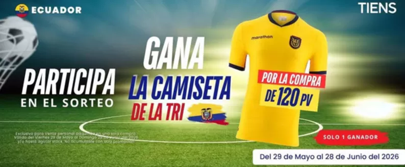 Catálogo Tiens en Guayllabamba | Participa en el sorteo | 2026-06-04T00:00:00.000Z - 2026-06-28T00:00:00.000Z