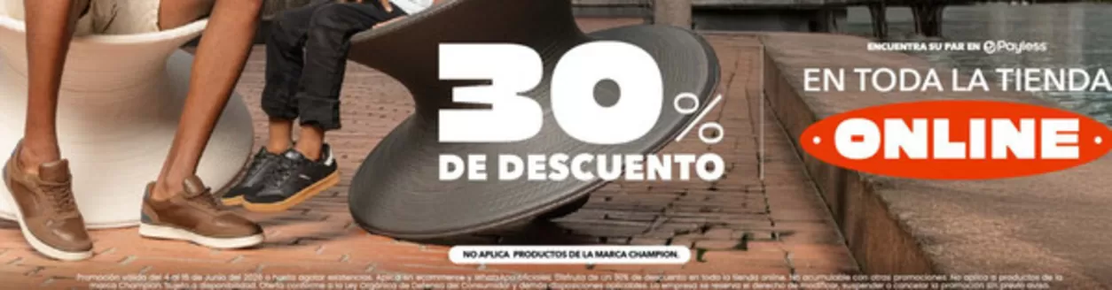 Catálogo Payless en Guayllabamba | 30% de descuento | 2026-06-05T00:00:00.000Z - 2026-06-30T00:00:00.000Z
