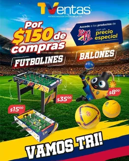 Catálogo TVentas | Ofertas especiales para ti | 2026-06-07T00:00:00.000Z - 2026-06-21T00:00:00.000Z