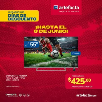 Catálogo Artefacta | Ofertas especiales atractivas para todos | 2026-06-07T00:00:00.000Z - 2026-06-08T00:00:00.000Z
