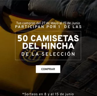 Catálogo Lee | 50 camisetas de hincha | 2026-06-08T00:00:00.000Z - 2026-06-15T00:00:00.000Z