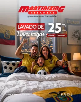 Catálogo Martinizing Dry Cleaning | Lavado de linea hogar | 2026-06-08T00:00:00.000Z - 2026-07-31T00:00:00.000Z