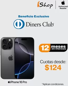 Catálogo iShop | Diners Club | 2026-06-08T00:00:00.000Z - 2026-06-30T00:00:00.000Z