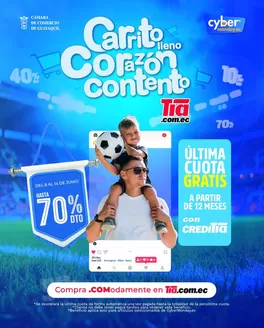 Catálogo Tia en La Troncal | Carito lleno corazon contento | 2026-06-09T00:00:00.000Z - 2026-06-14T00:00:00.000Z