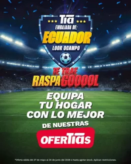 Catálogo Tia en Guayllabamba | Catálogo Tia | 2026-05-27T00:00:00.000Z - 2026-06-24T00:00:00.000Z