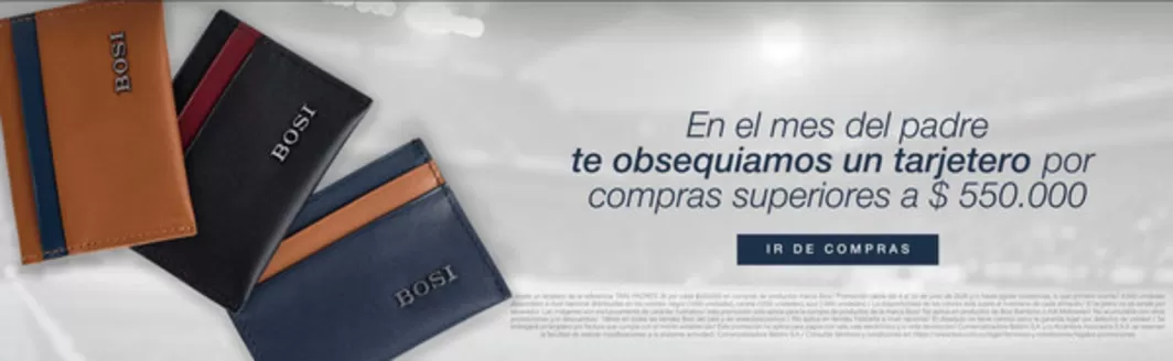 Catálogo Bosi en Otavalo | En el mes del padre | 2026-06-11T00:00:00.000Z - 2026-06-30T00:00:00.000Z