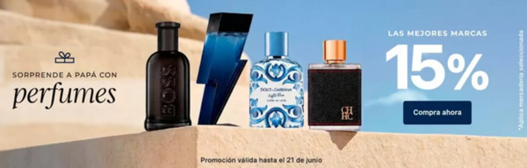 Catálogo De Prati | Sorprende a Papa con perfumes | 2026-06-15T00:00:00.000Z - 2026-06-30T00:00:00.000Z