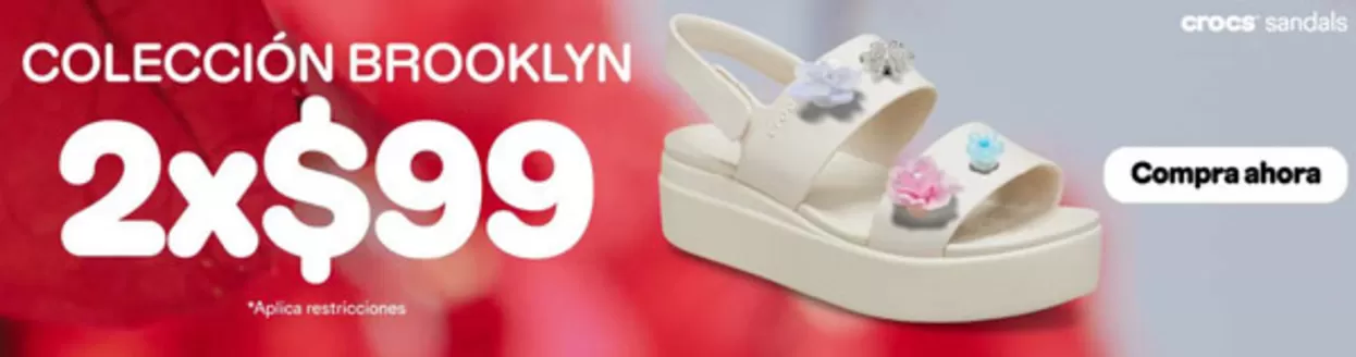 Catálogo Crocs | Coleccion Brooklyn | 2026-06-16T00:00:00.000Z - 2026-06-30T00:00:00.000Z