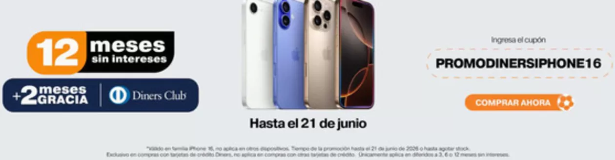 Catálogo iShop | Promo diners | 2026-06-19T00:00:00.000Z - 2026-06-21T00:00:00.000Z