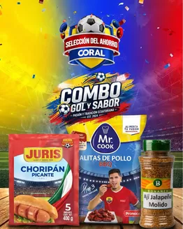 Catálogo Coral Hipermercados en Guayaquil | Combo gol y sabor | 2026-06-22T00:00:00.000Z - 2026-07-31T00:00:00.000Z