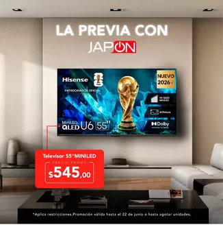 Catálogo Almacenes Japón | La previa con Japón | 2026-06-22T00:00:00.000Z - 2026-06-23T00:00:00.000Z