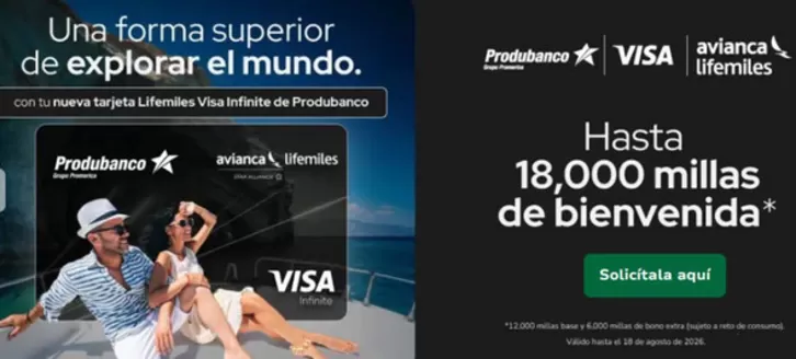 Catálogo Produbanco | Una forma superior de explorar el mundo | 2026-06-22T00:00:00.000Z - 2026-07-18T00:00:00.000Z