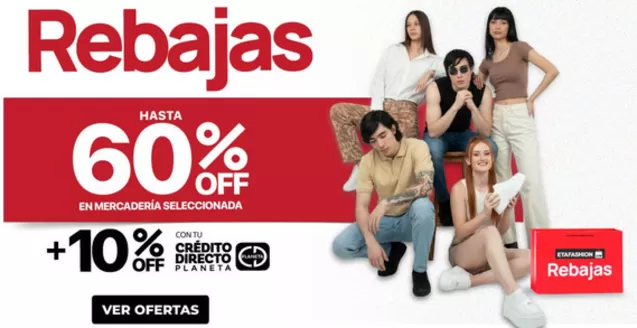 Catálogo ETAfashion | Rebajas | 2026-06-23T00:00:00.000Z - 2026-07-18T00:00:00.000Z