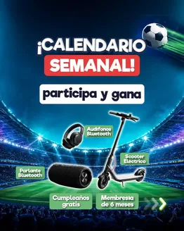Catálogo Mr. Joy | Calendario semanal! | 2026-06-23T00:00:00.000Z - 2026-06-27T00:00:00.000Z