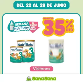 Catálogo Farmacias SanaSana | Aprovecha 35%dto  | 2026-06-24T00:00:00.000Z - 2026-06-28T00:00:00.000Z