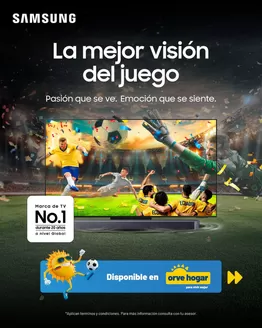 Catálogo Orve Hogar | La mejor vison del juego  | 2026-06-26T00:00:00.000Z - 2026-06-30T00:00:00.000Z
