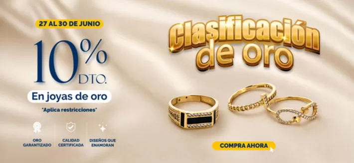 Catálogo OroCash | Clasificacion de oro  | 2026-06-29T00:00:00.000Z - 2026-06-30T00:00:00.000Z