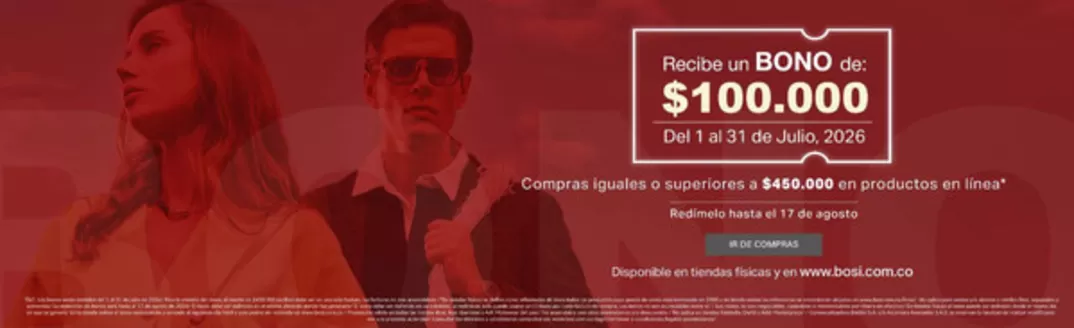 Catálogo Bosi | Recibe un bono de $100.000 | 2026-07-02T00:00:00.000Z - 2026-07-17T00:00:00.000Z