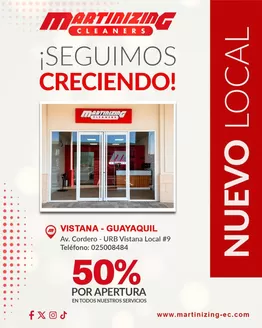 Catálogo Martinizing Dry Cleaning | Seguimos creciendo! | 2026-07-02T00:00:00.000Z - 2026-07-31T00:00:00.000Z