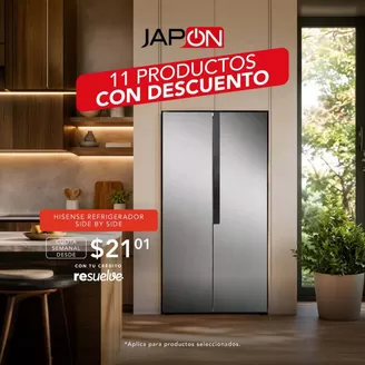 Catálogo Almacenes Japón | Ofertas y gangas exclusivas | 2026-07-03T00:00:00.000Z - 2026-07-17T00:00:00.000Z