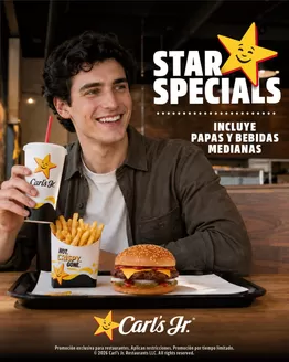 Catálogo Carl's Jr. | Star Specials | 2026-07-06T00:00:00.000Z - 2026-07-25T00:00:00.000Z