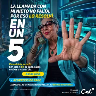 Catálogo CNT en Baeza | Con solo el 5%de pago inicial vuelves a estar al dia | 2026-07-07T00:00:00.000Z - 2026-07-31T00:00:00.000Z