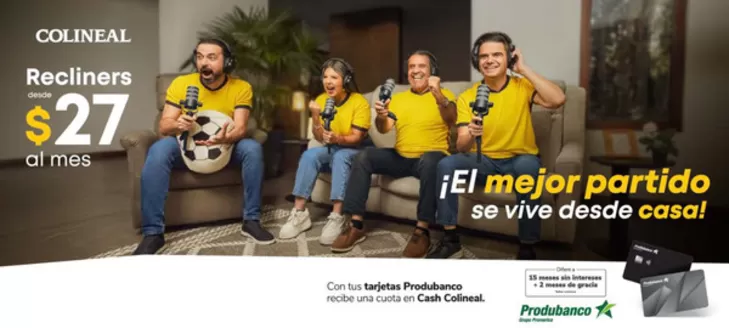 Catálogo Colineal | Em mejor partido se vivie desde casa! | 2026-07-07T00:00:00.000Z - 2026-07-31T00:00:00.000Z