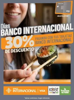 Catálogo Kobe Sushi Express | 30% de descuento | 2026-07-08T00:00:00.000Z - 2026-07-31T00:00:00.000Z