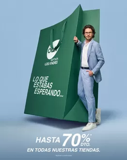 Catálogo Óptica Los Andes en Ambato | Hasta 70%en todas nuestras tiendas | 2026-07-09T00:00:00.000Z - 2026-07-31T00:00:00.000Z