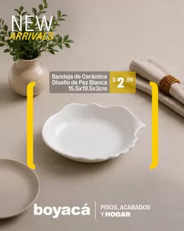 Catálogo Boyacá | Bandeja de ceramica  | 2026-07-16T00:00:00.000Z - 2026-07-31T00:00:00.000Z