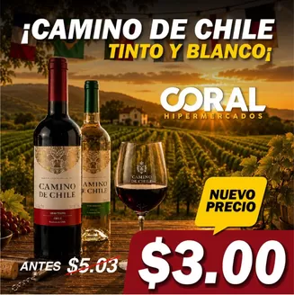 Catálogo Coral Hipermercados | Camino de chile tinto y blanco | 2026-07-16T00:00:00.000Z - 2026-07-31T00:00:00.000Z