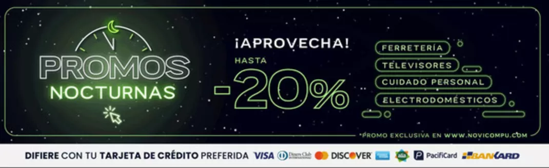 Catálogo Novicompu | Promos nocturnas | 2026-07-16T00:00:00.000Z - 2026-07-31T00:00:00.000Z