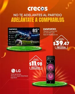 Catálogo Crecos | Catálogo Crecos | 2026-07-16T00:00:00.000Z - 2026-07-30T00:00:00.000Z