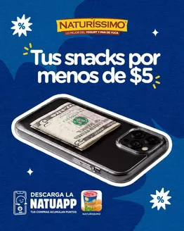 Catálogo Naturissimo | Tus snacks por mendos de $5 | 2026-07-17T00:00:00.000Z - 2026-07-19T00:00:00.000Z