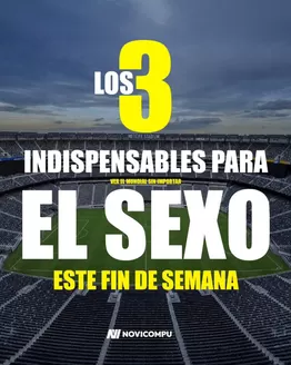 Catálogo Novicompu | Ver el mundial sin importar | 2026-07-17T00:00:00.000Z - 2026-07-31T00:00:00.000Z