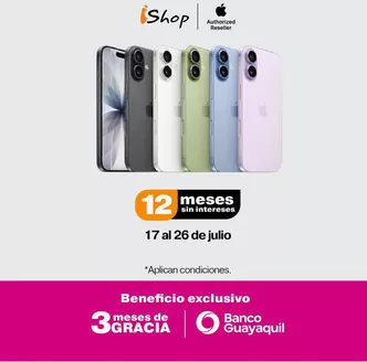 Catálogo iShop en Cuenca | Descuentos | 2026-07-20T00:00:00.000Z - 2026-07-26T00:00:00.000Z