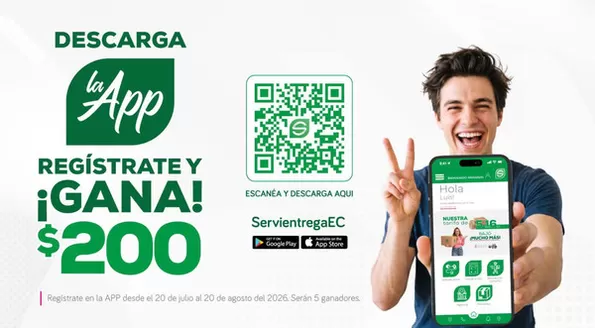 Catálogo Servientrega | Registrate y gana $200 | 2026-07-20T00:00:00.000Z - 2026-08-20T00:00:00.000Z