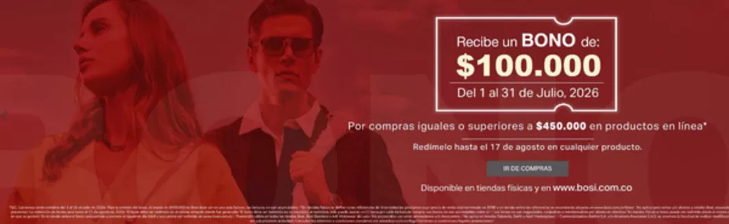 Catálogo Bosi en Sangolquí | Recibe un bono de $100.000 | 2026-07-22T00:00:00.000Z - 2026-07-31T00:00:00.000Z