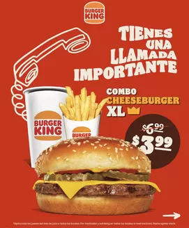 Catálogo Burger King en Sangolquí | Tienes una llamada importante  | 2026-07-23T00:00:00.000Z - 2026-07-27T00:00:00.000Z