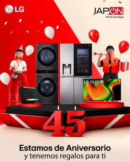 Catálogo Almacenes Japón en Sangolquí | Estamos de aniversario regalos para ti  | 2026-07-24T00:00:00.000Z - 2026-08-24T00:00:00.000Z