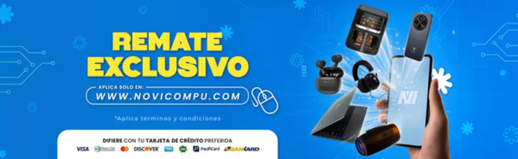 Catálogo Novicompu | Excelente oferta para todos los clientes | 2026-07-25T00:00:00.000Z - 2026-08-08T00:00:00.000Z
