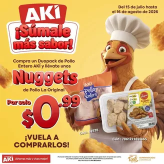 Catálogo Akí en Ambato | Catálogo Akí | 2026-07-15T00:00:00.000Z - 2026-08-16T00:00:00.000Z