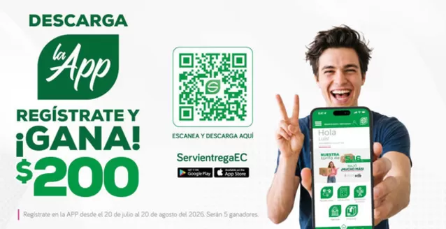 Catálogo Servientrega en Catacocha | Registrate y gana $200! | 2026-07-29T00:00:00.000Z - 2026-08-20T00:00:00.000Z