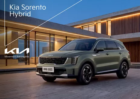 Catálogo Kia en Milagro | Sorento Hybrid | 2026-07-29T00:00:00.000Z - 2026-08-12T00:00:00.000Z