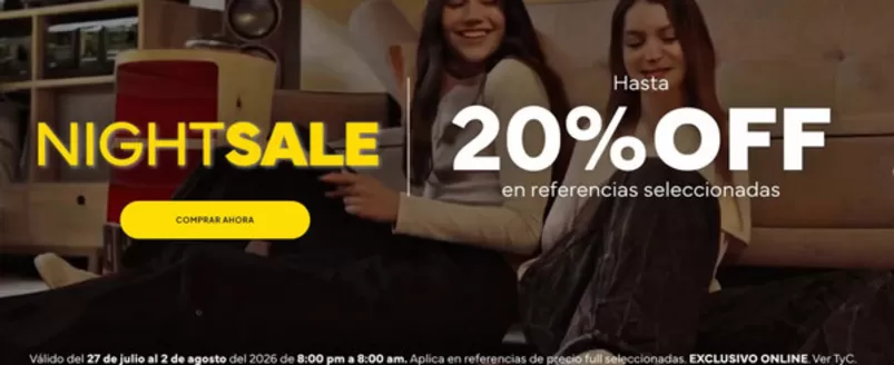 Catálogo Offcorss | Night Sale | 2026-07-29T00:00:00.000Z - 2026-08-02T00:00:00.000Z