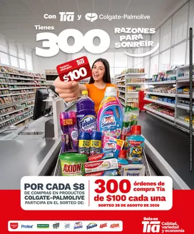 Catálogo Tia | Tienes 300 razones para sonreir | 2026-07-31T00:00:00.000Z - 2026-08-28T00:00:00.000Z